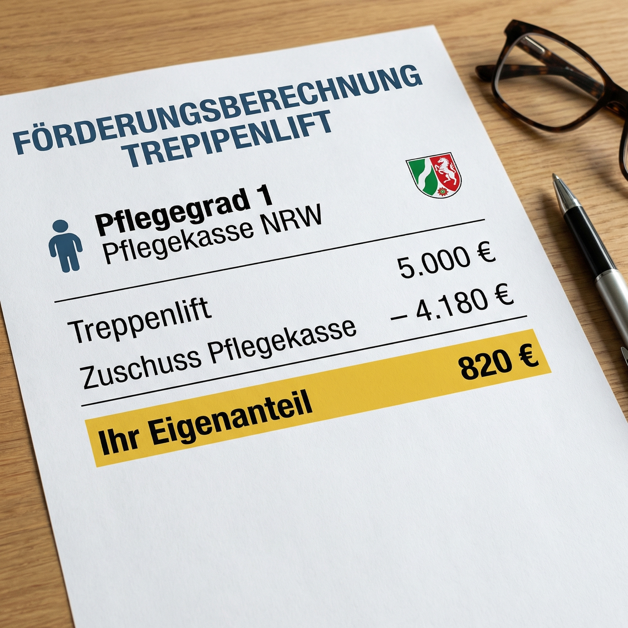 Förderungsberechnung Infografik